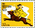 US Postage Stamp: Yellow Kid